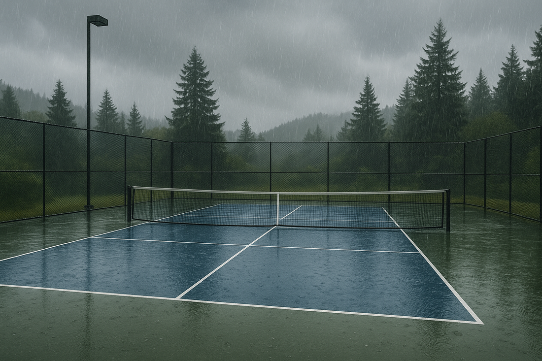 Playing Pickleball in the Rain: A True PNW Tradition