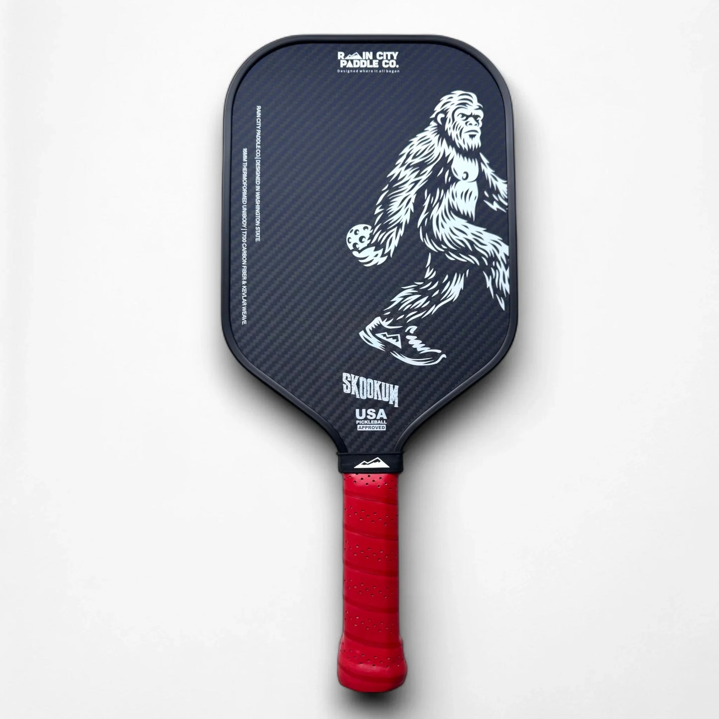 The Skookum 16 MM Pickleball Paddle - Rain City Paddle Company
