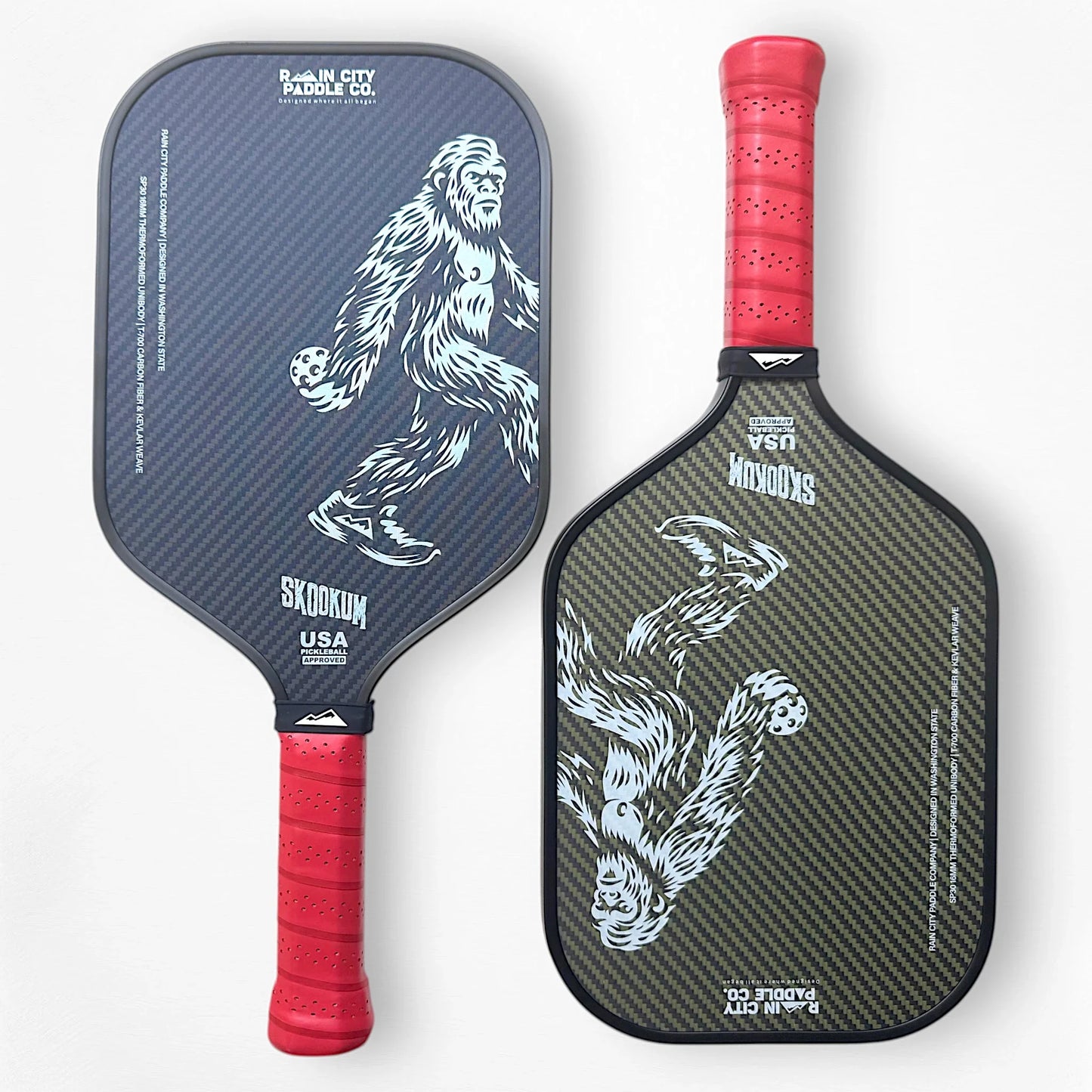 The Skookum 16 MM Pickleball Paddle - Rain City Paddle Company