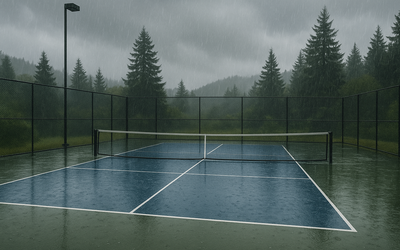 Playing Pickleball in the Rain: A True PNW Tradition